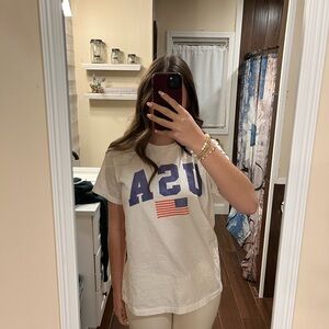 USA Flag Graphic T-Shirt